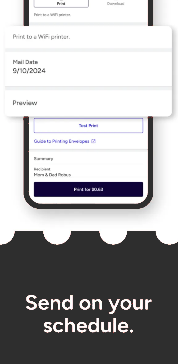 Stamps.com iOS app screenshot